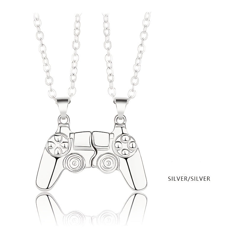 Boys Magnetic BFF Friendship Game Controller Necklaces Kids Accessories