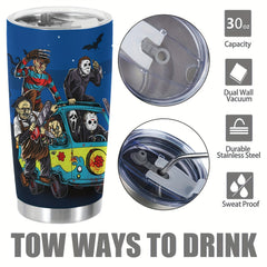 Halloween 20oz Stainless Steel Tumbler - Vacuum Insulated Travel Mug