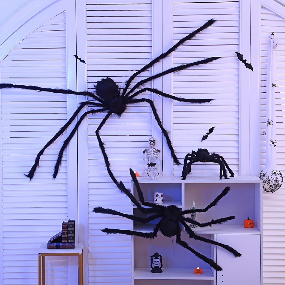 Plush Spider Halloween Party Decorations Room Prank Simulation Plush Spider