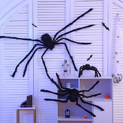 Plush Spider Halloween Party Decorations Room Prank Simulation Plush Spider