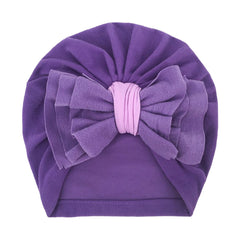 Soft & Warm Baby Bow Head Wraps for Toddlers Infants Girls Boys