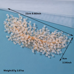 Crystal Hair Comb Bridal Wedding Accessories