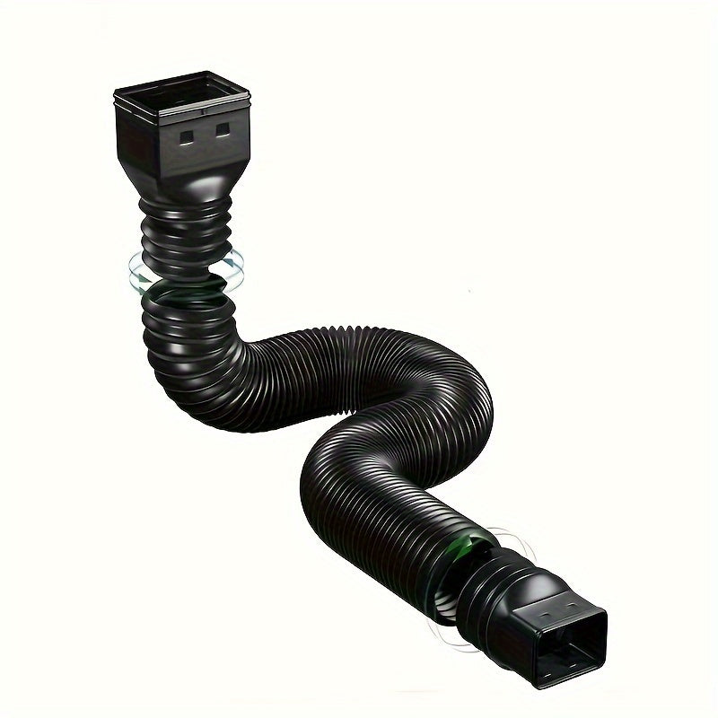 Telescopic Rain Gutter Downspout Extension - Outdoor Drainage Pipe