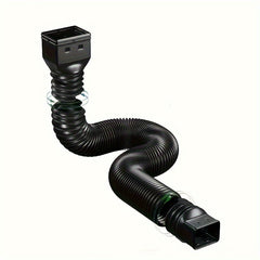 Telescopic Rain Gutter Downspout Extension - Outdoor Drainage Pipe