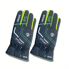 Winter Fleece Lined Warm Gloves Touch Screen Thermal Anti Slip Cycling Ski