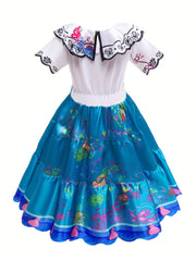 Madrigal Princess Skirt Kids Costume Dress