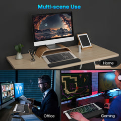 Ergonomic Keyboard Stand with Wrist Rest for Desk