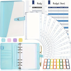 A6 Budget Binder Money Saving Book with Pockets & Stickers