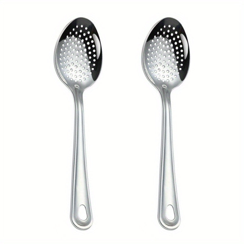 4pcs Serving Spoons Set 24 89 Cm Large Stainless Steel Buffet Dinner Restaurant