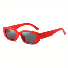 Rectangular Frame Sunglasses Small Frame UV400