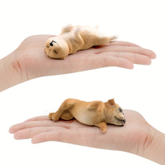 French Bulldog Shih Tzu Dog Model Toy Decorative Ornament