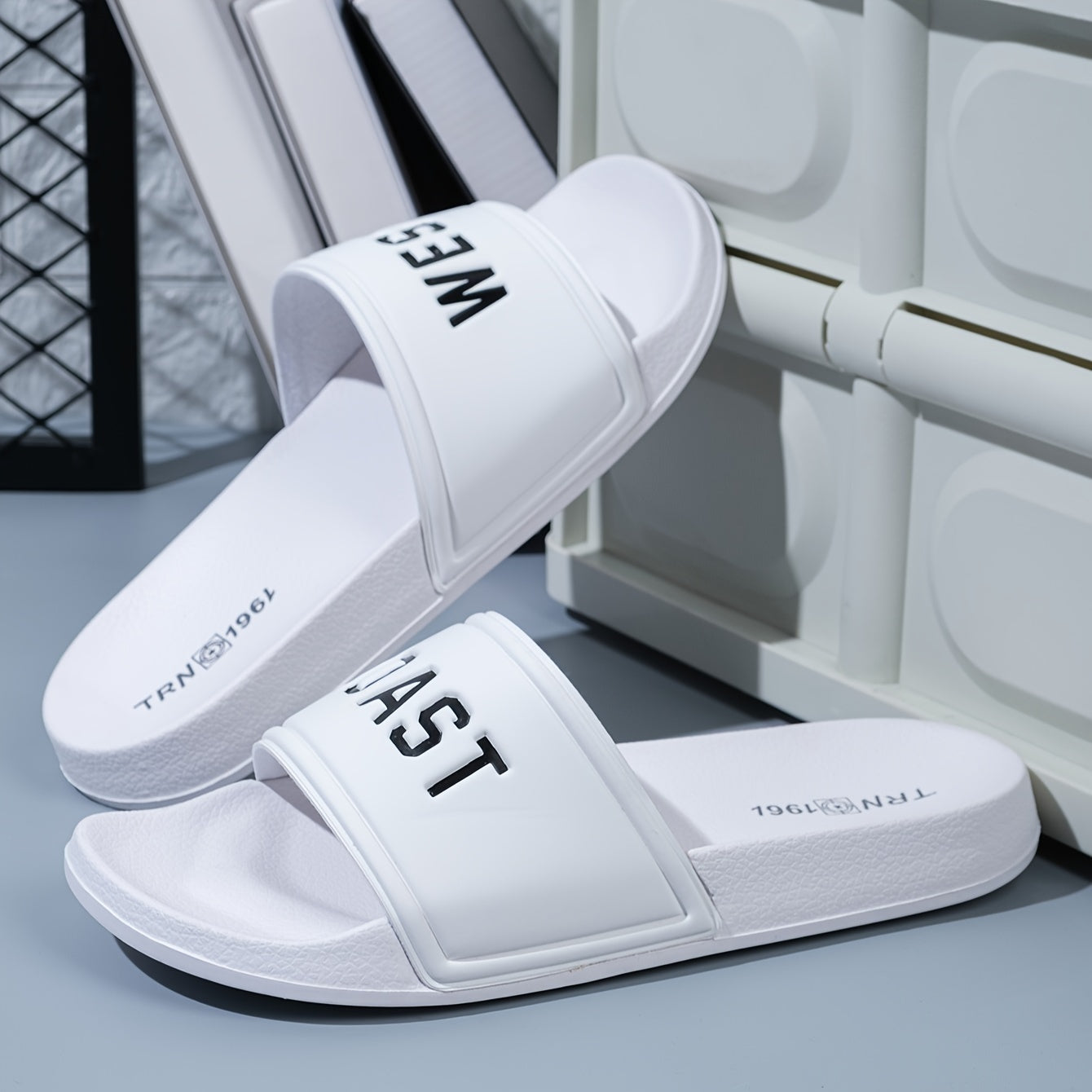 Open Toe Sports Sandals Thick Sole Wear Resistance Non Slip Slides