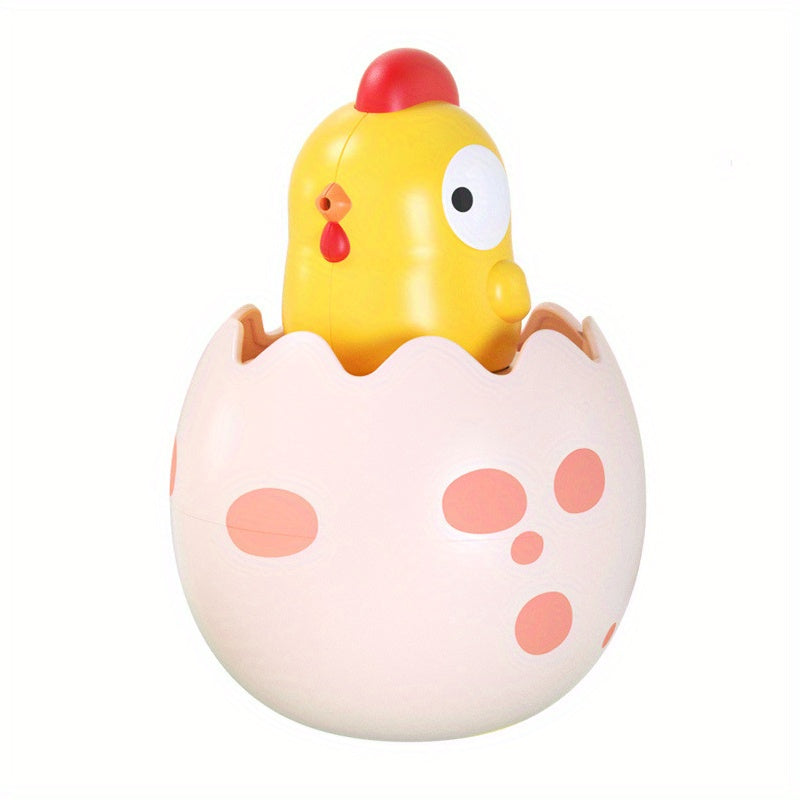 Yellow Chicken Raining Spray Eggs Baby Bath Toys