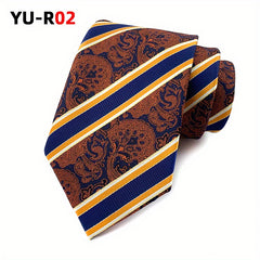 British Gentleman Striped Men's Tie Suit Street Style