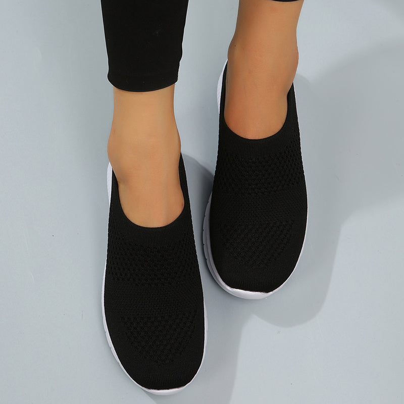 Women's Slip-on Sneakers Lightweight Running Shoes