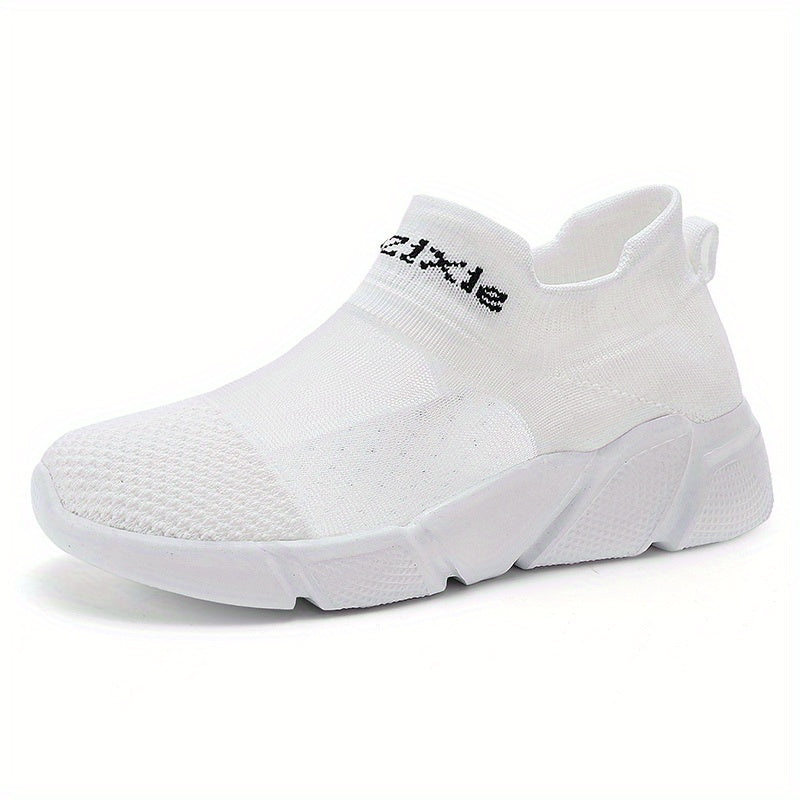Men's Lightweight Slip-on Athletic Sneakers, Breathable Walking Shoes