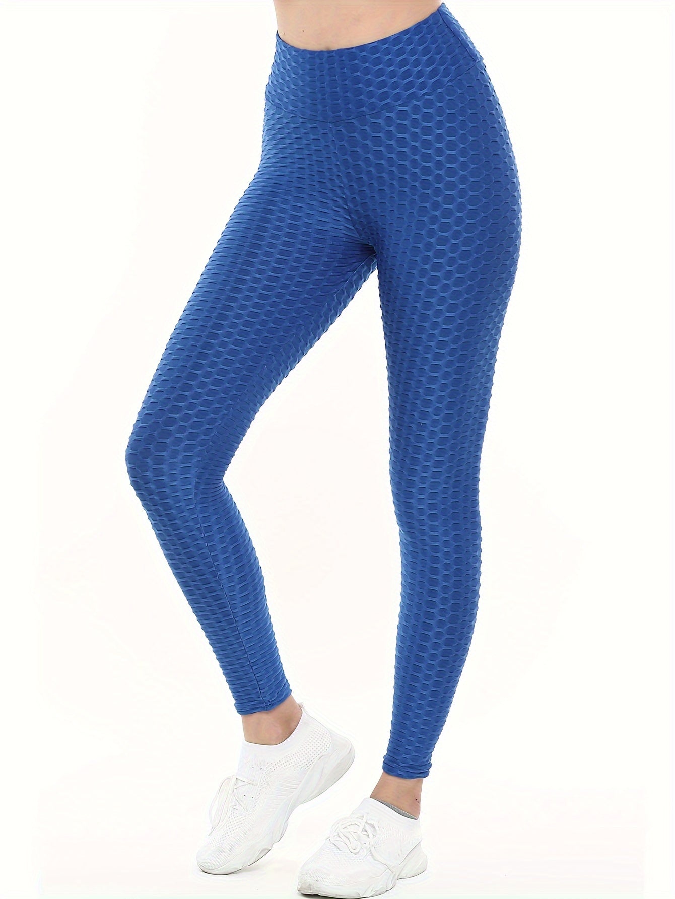 Honeycomb Butt Lifting Yoga Workout Pants High Stretch Leggings
