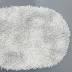 Soft Plush Furry Floor Rug for Bedroom - Non Slip Machine Washable