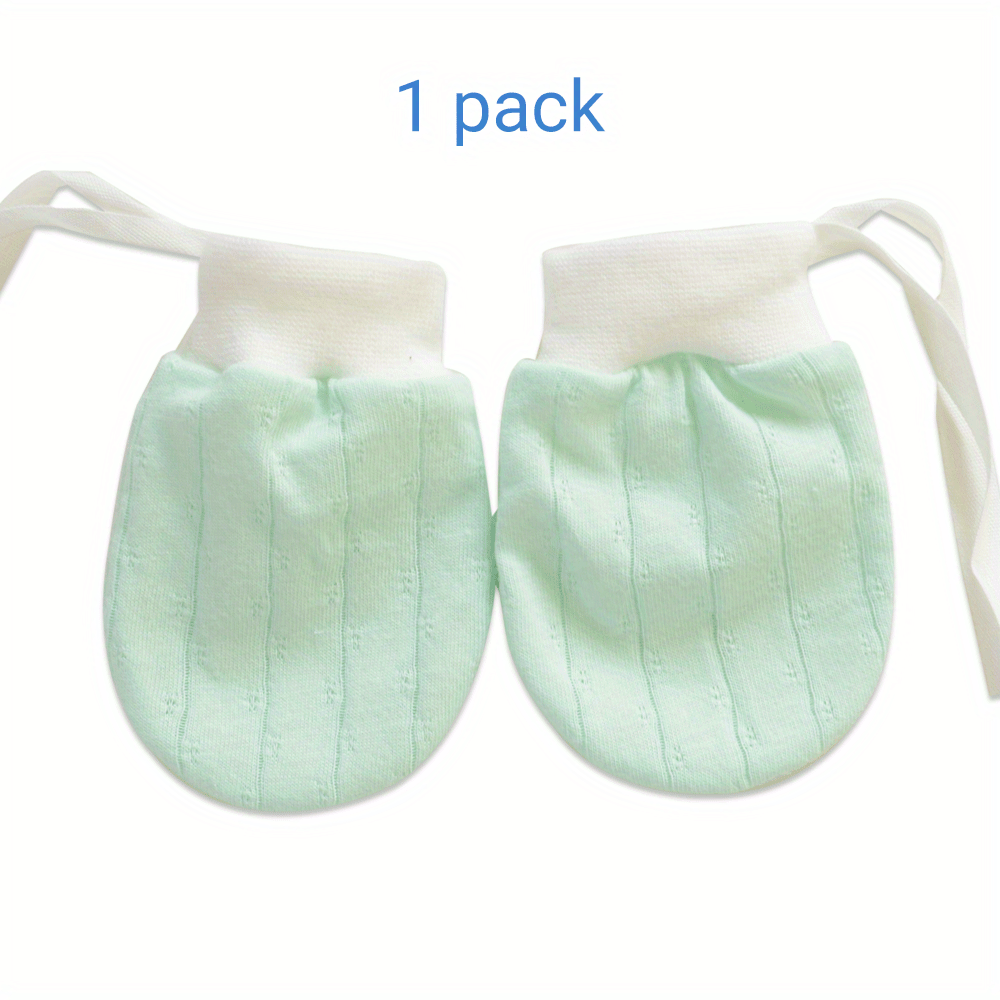 Soft Newborn Baby Cotton Mittens to Protect Skin