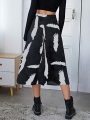 High Waist Split Skirt Casual Midi Skirt for Women