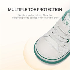 TARANIS Girl's Skate Shoes Comfy Non Slip Hook & Loop Fastener Sneakers