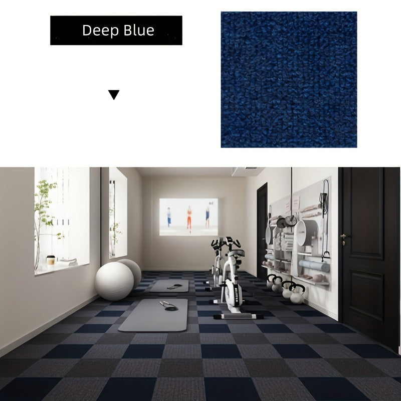 20pcs Self Adhesive Carpet Tile Non Slip Backing Easy Install Laundry