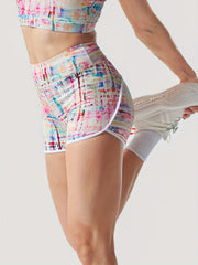 Colorful Yoga Shorts for Women Stretchy and Breathable Activewear