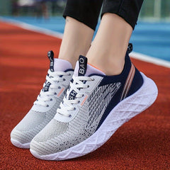 Women's Breathable Running Shoes Lightweight Knit Outdoor Fashion