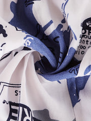 Boys Block Letter Print Casual Shorts