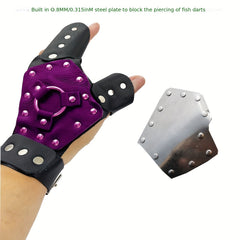 Outdoor Fishing Handguard With Steel Plate Wrist Guard