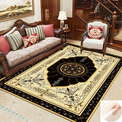Boho Anti Fatigue Kitchen Rugs Soft Faux Sheepskin Mat