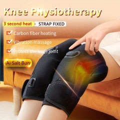 1pc Heating Knee Massager Knee Elbow 2 in 1 Heating Vibration Massager