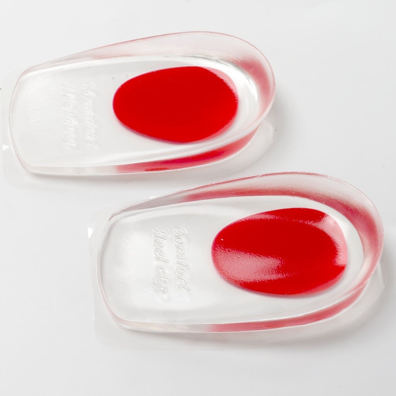 Heel Pads For Heels Insoles Red Heel Pain Comfortable Pu Insoles Half Pads