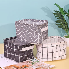 Foldable Desktop Storage Box Stationery Cosmetics Storage