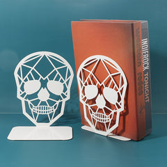 Skull Bookshelf Desktop Bookstand Light Office Desktop Book Stationery