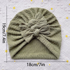 5pcs Cute Bow Hats for Newborns - Boys and Girls