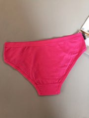 3pcs Solid Bow Tie Briefs Panties Women's Lingerie