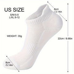 Men's Mid Crew Sport Socks 3-Pack Nylon Blend for Basketball Running