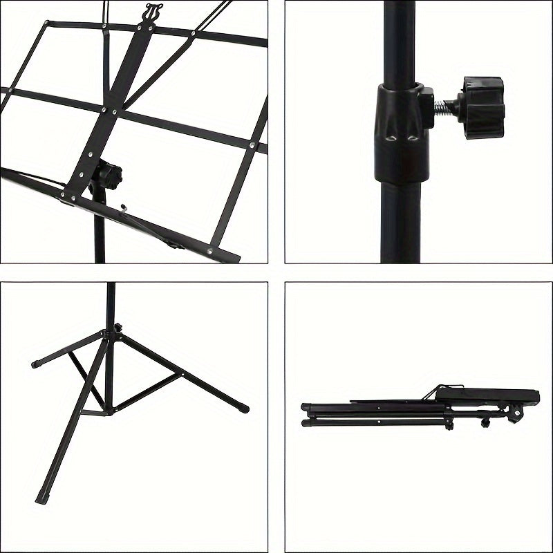 Foldable Portable Music Stand Thickened Music Stand Musical Music Stand