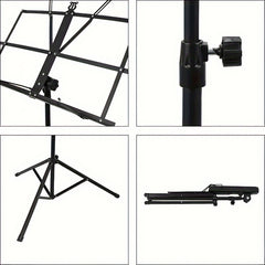 Foldable Portable Music Stand Thickened Music Stand Musical Music Stand