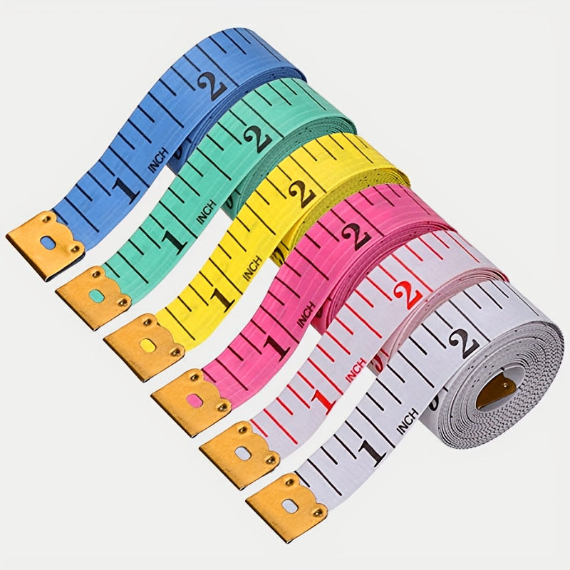 60inch Measuring Ruler Sewing Tailor Tape Measure Soft Random