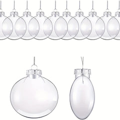 5pcs 60mm DIY Hanging Macaron Hollow Christmas Balls