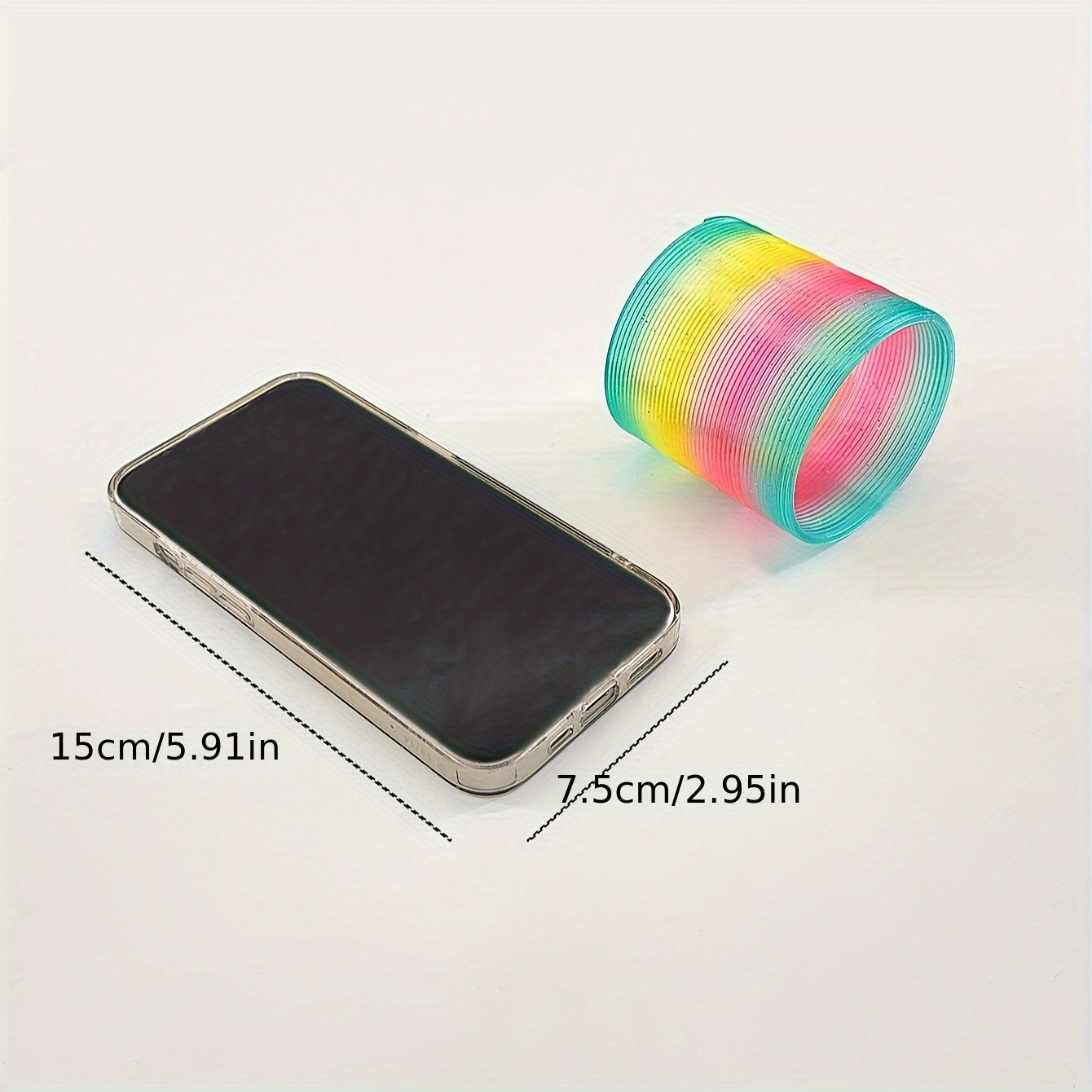 Kid's Spring Ring Pressure Reducing Toy - Balance Plaything for Boys & Girls