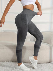 3pcs Women's Solid Leggings for Sports Yoga Soft Stretchy Activewear Pants