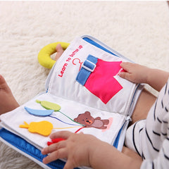 Early Education Tear Proof Cloth Baby Book Toy for Good Night