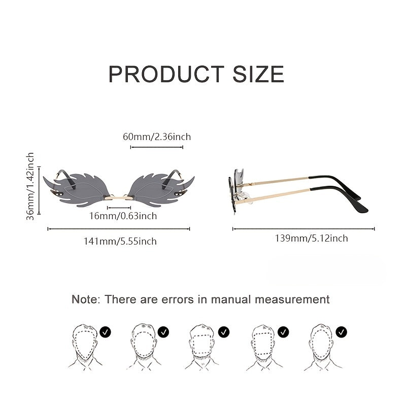 Flame Sunglasses Polarized Mirror Glasses UV400