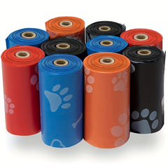 5pcs Thin Dog Poop Bags Leak Proof For Pet Outdoor Supplies