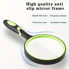 Handheld Reading Magnifier Magnifying Glass Low Vision Aid 60mm