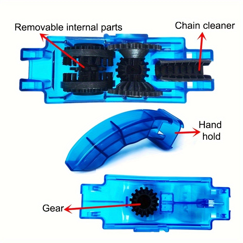 5pcs Bicycle Cleaning Chain Tool Set Small Brush Chain Washer Combination
