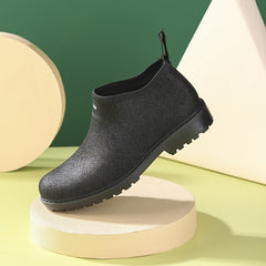 Men's Waterproof Slip On Rain Shoes - Outdoor Working Fishing